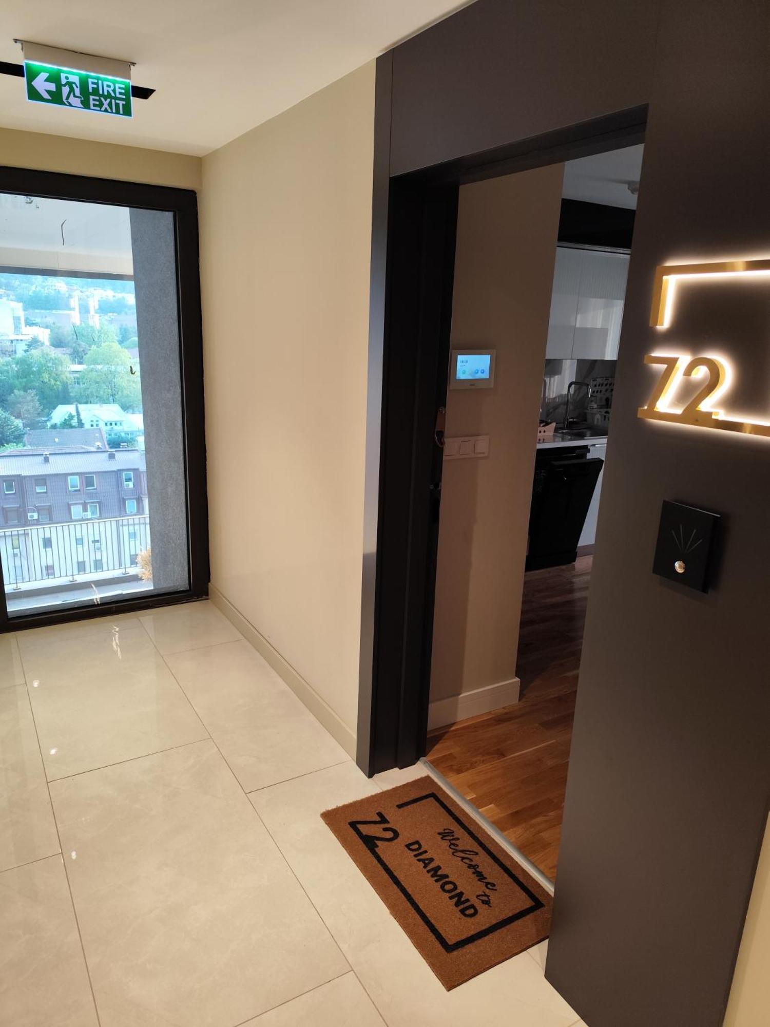 Diamond 72 Apartment , Skopje City - Center, Diamond Residences, Free Parking Bagian luar foto